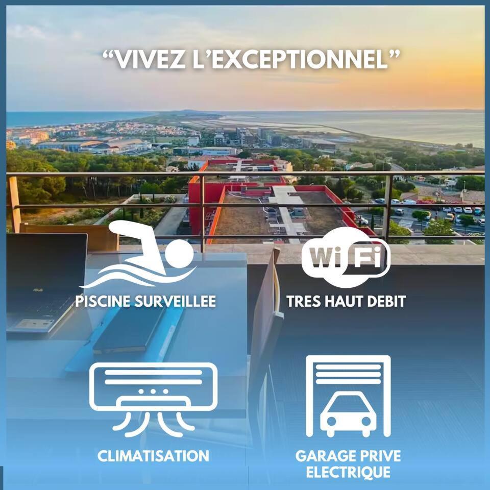 Luxueux T3 Piscine Et Vue Somptueuse Apartment แซ็ต ภายนอก รูปภาพ