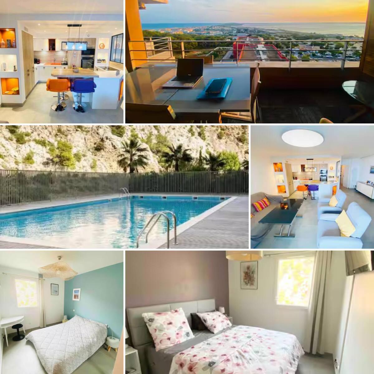 Luxueux T3 Piscine Et Vue Somptueuse Apartment แซ็ต ภายนอก รูปภาพ